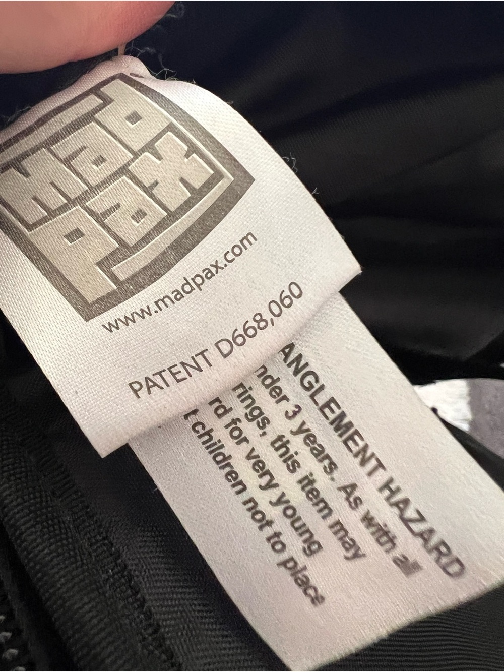 Mad Pax Backpack Full Size Bubble Black Galaxy Print Warp Speed Casual Travel - Picture 6 of 9